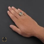 5 انگشتر کوارتز رُتایل مردانه دست ساز – کد 8788 - تصویر 5