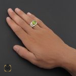 انگشتر زبرجد خوش رنگ مردانه صفوی هنر دست استاد شرفیان – کد 8791 - تصویر 5