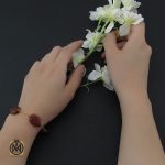 5 سرویس عقیق یمن زنانه طرح ملیسا - کد 7124 - تصویر 6