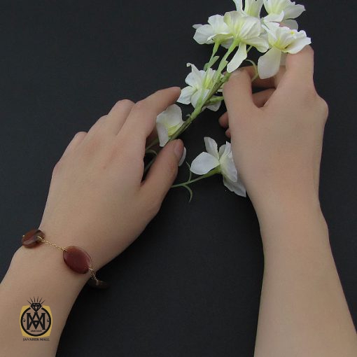 سرویس عقیق یمن زنانه طرح ملیسا - کد 7124 - تصویر 6