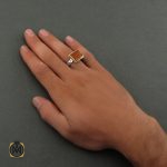 5 انگشتر عقیق یمن مردانه با حکاکی این بقیه الله - کد 8667 - تصویر 5