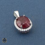 6 سرویس یاقوت سرخ زنانه طرح لیانا - کد 7116 - تصویر 6