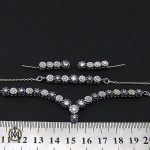 6 سرویس نقره زنانه طرح پرنسس - کد 7120 - تصویر 6