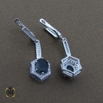 7 سرویس یاقوت کبود زنانه طرح ستاره - کد 7115 - تصویر 7