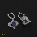 7 سرویس یاقوت کبود زنانه طرح گلبرگ - کد 7119 - تصویر 7