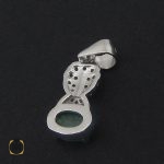 سرویس زمرد زنانه طرح سونیا - کد 7109 - تصویر 7