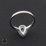 سرویس زمرد اصل زنانه طرح شادان - کد 7110 - تصویر 7