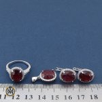 8 سرویس یاقوت سرخ زنانه طرح لیانا - کد 7116 - تصویر 8