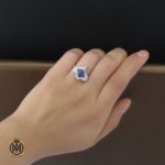 9 سرویس یاقوت کبود زنانه طرح گلبرگ - کد 7119 - تصویر 9