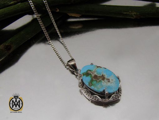 مدال فیروزه نیشابوری طرح افسانه زنانه - کد 3180 - تصویر 5