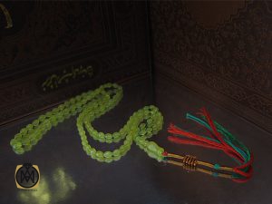 00 تسبیح شاه مقصود افغان 101 دانه خوش رنگ - کد 4121 - تصویر 2