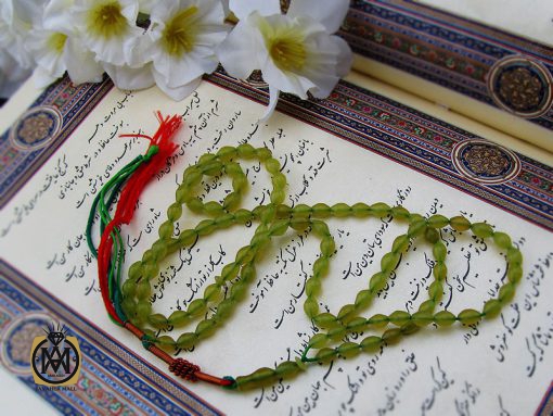 00 تسبیح شاه مقصود افغان مرغوب 101 دانه خوش رنگ - کد 4126 - تصویر 6