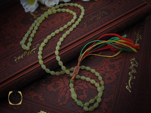 تسبیح شاه مقصود افغان 101 دانه خوش رنگ - کد 4128 - تصویر 6