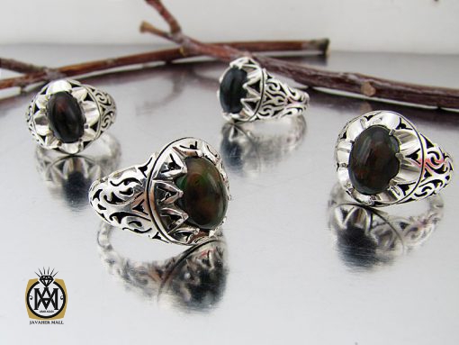 انگشتر اپال مردانه ارزشمند و دست ساز - کد 8939 - تصویر 6