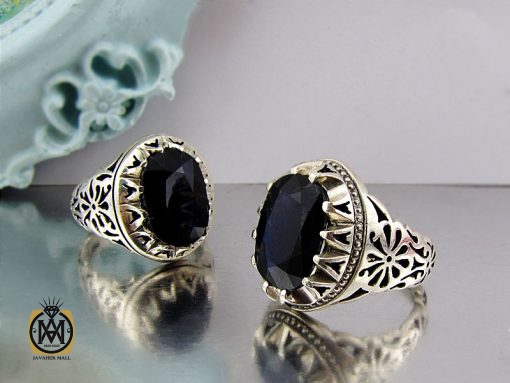 انگشتر یاقوت کبود مردانه و زنانه اصل