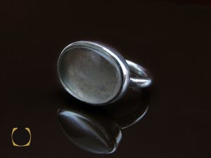 00 انگشتر دُر نجف مردانه دست ساز – کد 8822 - تصویر 6