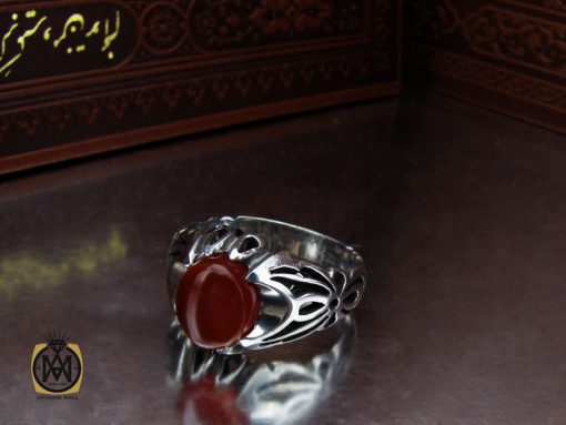 انگشتر عقیق یمن مردانه - کد 8992 - تصویر 6