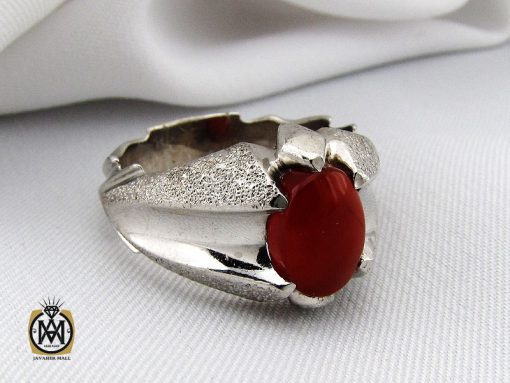 00 انگشتر عقیق یمن خوش رنگ مردانه هنر دست استاد قاسمی - کد 10059 - تصویر 6