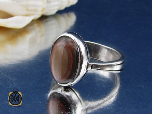 00 انگشتر عقیق باباقوری یمن مردانه - کد 8874 - تصویر 6