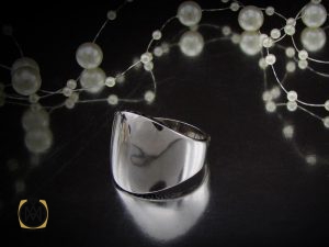 00 انگشتر نقره طرح ورساچه اسپرت - کد 8884 - تصویر 6