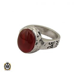 انگشتر عقیق یمن مردانه دست ساز - کد 8932 انگشتر عقیق یمن مردانه دست ساز - کد 8932