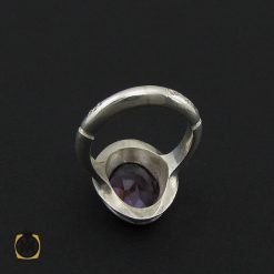 انگشتر آمتیست مردانه خوش رنگ  – کد 8809 انگشتر آمتیست مردانه خوش رنگ  – کد 8809