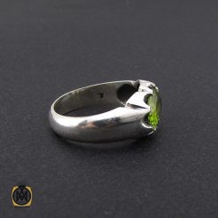 انگشتر زبرجد خوش رنگ مردانه - کد 8914 انگشتر زبرجد خوش رنگ مردانه - کد 8914