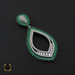 مدال جید طرح پریسان زنانه - کد 3167 مدال جید طرح پریسان زنانه - کد 3167