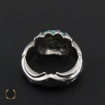 2 انگشتر فیروزه نیشابوری خوش طبع مردانه – کد 8812 - تصویر 2
