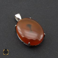 مدال عقیق یمن با حکاکی شرف الشمس زنانه - کد 3175 مدال عقیق یمن با حکاکی شرف الشمس زنانه - کد 3175