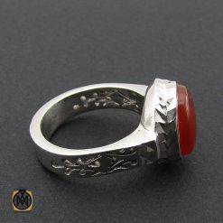 انگشتر عقیق یمن مردانه دست ساز - کد 8932 انگشتر عقیق یمن مردانه دست ساز - کد 8932