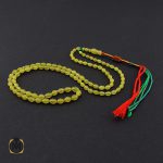 2 تسبیح شاه مقصود افغان 101 دانه خوش رنگ - کد 4121 - تصویر 3