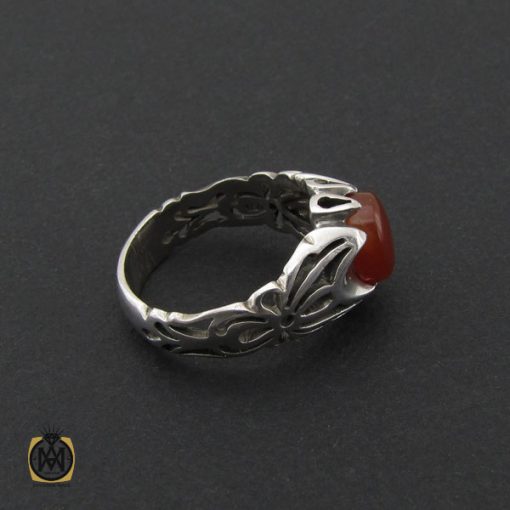 انگشتر عقیق یمن مردانه - کد 8992 - تصویر 2