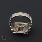 2 انگشتر یاقوت سرخ فاخر مردانه هنر دست استاد شرفیان – کد 8803 - تصویر 2