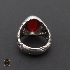 انگشتر عقیق یمن یاقوت و زمرد مردانه - کد 8871 انگشتر عقیق یمن یاقوت و زمرد مردانه - کد 8871