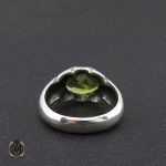 3 انگشتر زبرجد خوش رنگ مردانه - کد 8914 - تصویر 3
