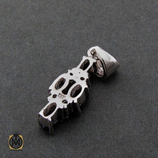 مدال یاقوت کبود طرح افسون زنانه - کد 3159 - تصویر 3