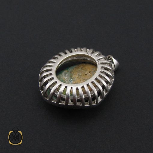 3 مدال فیروزه نیشابوری طرح حلما زنانه - کد 3183 - تصویر 3