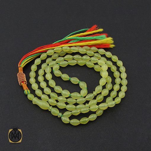 تسبیح شاه مقصود افغان 101 دانه خوش رنگ - کد 4128 - تصویر 3