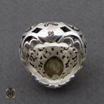 انگشتر یاقوت زرد مردانه دست ساز فاخر - کد 8945 - تصویر 3