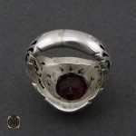 3 انگشتر یاقوت سرخ مردانه خوش رنگ دست ساز - کد 8951 - تصویر 3