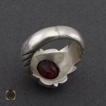 انگشتر یاقوت سرخ مردانه مرغوب دست ساز - کد 8952 - تصویر 3