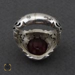 3 انگشتر یاقوت سرخ مردانه خوش رنگ دست ساز - کد 8955 - تصویر 3