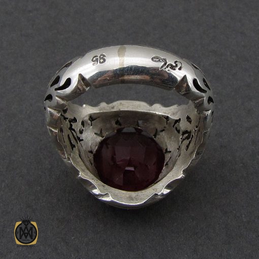 3 انگشتر یاقوت سرخ مردانه خوش رنگ دست ساز - کد 8955 - تصویر 3