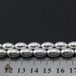 تسبیح نقره 33 دانه هلی ساده - کد 4138 - تصویر 3