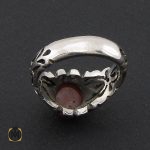 3 انگشتر عقیق یمن مردانه - کد 8992 - تصویر 3