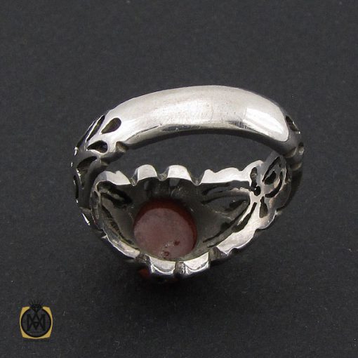 انگشتر عقیق یمن مردانه - کد 8992 - تصویر 3