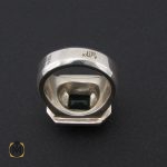 انگشتر زمرد زامبیا درشت مردانه - کد 10032 - تصویر 3