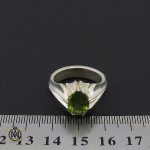 4 انگشتر زبرجد مردانه هنر دست استاد شرفیان – کد 8808 - تصویر 4