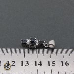 مدال یاقوت کبود طرح افسون زنانه - کد 3159 - تصویر 4